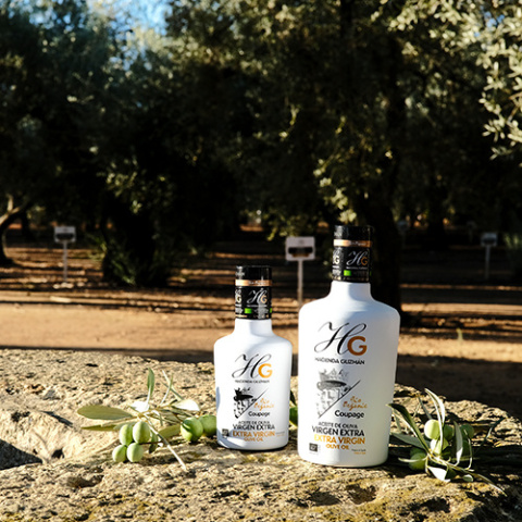 Oliwa 0,5l Extra Virgin BIO, Hacienda Guzman, Coupage Oliwa 0,5l Extra Virgin BIO, Hacienda Guzman, Coupage