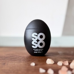 Sól SOSO, kwiat soli morskiej, z wędzony buk 100g