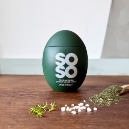 Sól SOSO, kwiat soli morskiej, z ziołami 100g
