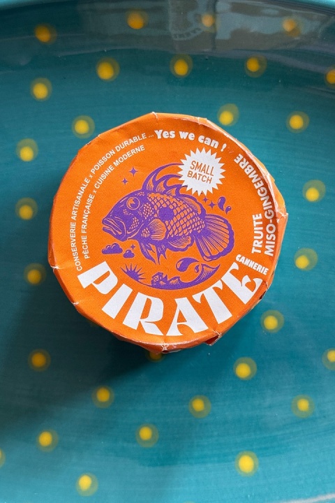 Dziki pstrąg z miso i imbirem, Pirate 140 g
