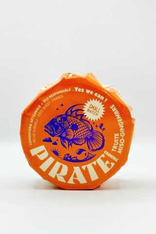 Dziki pstrąg z miso i imbirem, Pirate 140 g