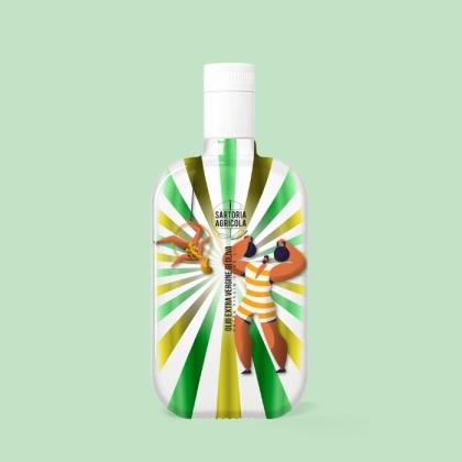 Oliwa Extra Virgin 500 ml, COURAGE, Donna Francesca, Fruttato Intenso, Włoska