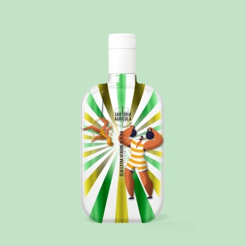 Oliwa Extra Virgin 500 ml, COURAGE, Donna Francesca, Fruttato Intenso, Włoska