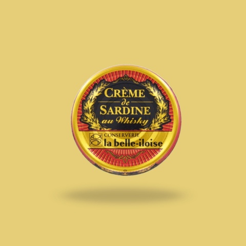 Krem z sardynek z dodatkiem whisky, 60g