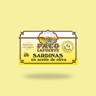 Sardynki w oliwie, Paco Lafuente, Hiszpania, 125g