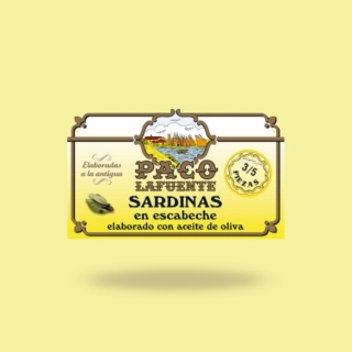 Sardynki marynowane, Paco Lafuente, Hiszpania, 125g