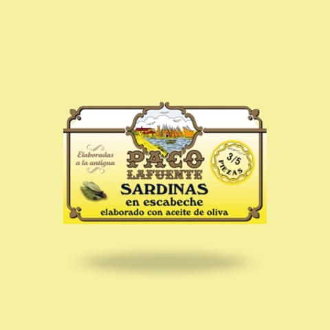 Sardynki marynowane, Paco Lafuente, Hiszpania, 125g