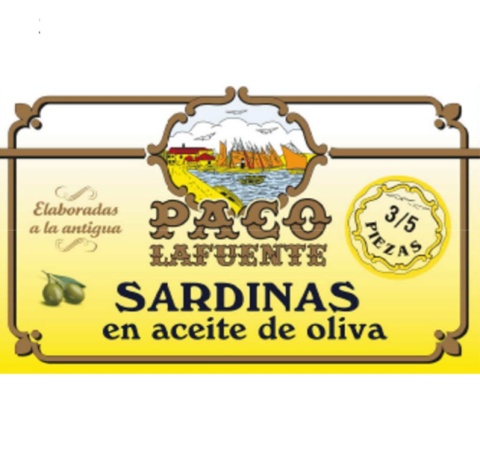 Sardynki w oliwie, Paco Lafuente, Hiszpania, 125g